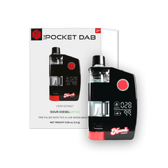 The Pocket Dab Pre-filled THC-A Live Rosin Badder Pen
