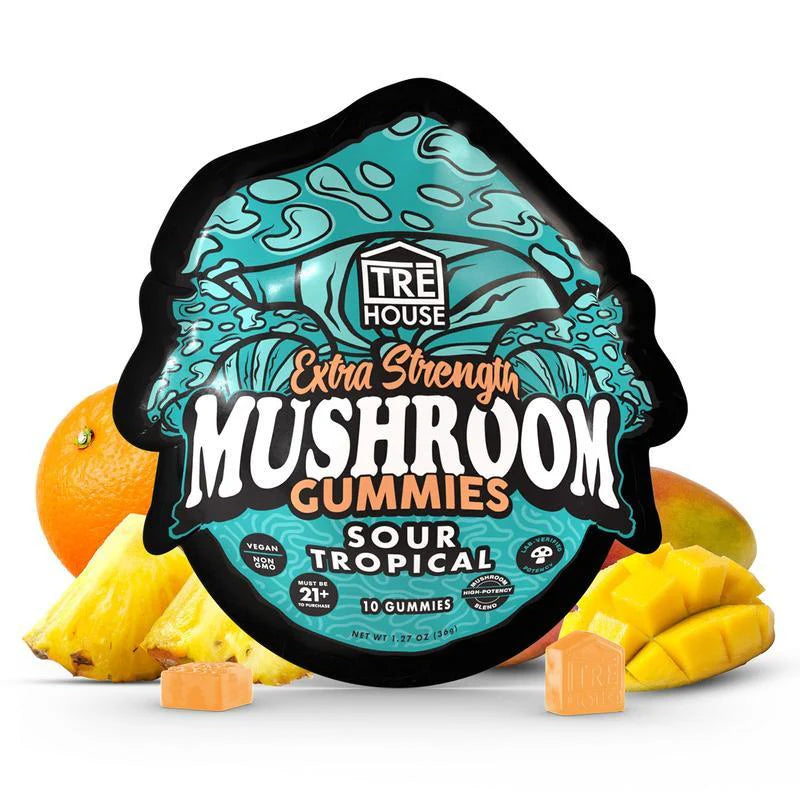 TRE House Extra Strength Mushroom Gummies 10ct