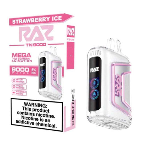 Raz TN9000 9K Disposable Vape - Detail View