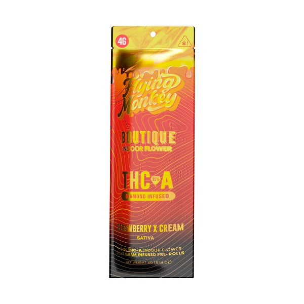 Flying Monkey 42.0 THC-A Diamond Infused Pre-Roll 2PK