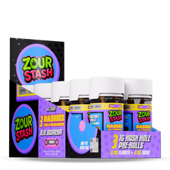 Zour Stash Ha$hiez (3ct / 1g THC-P Mini Hash Hole Prerolls)