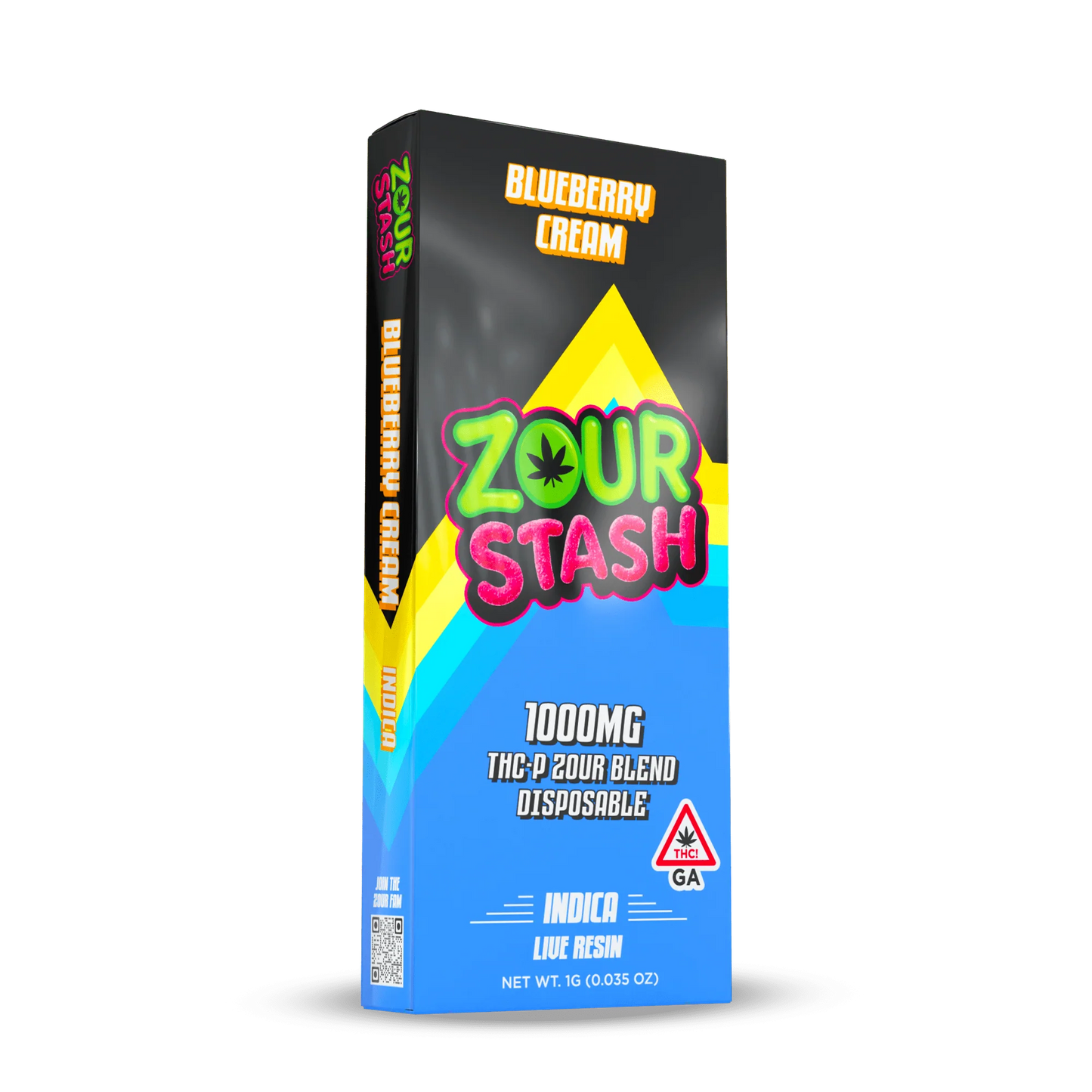 Zour Stash THC-P Live Resin 1.0G Disposable
