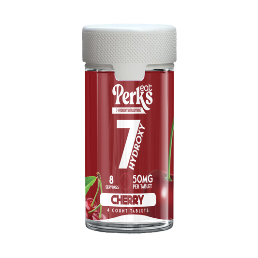 Eat Perks Kratom 4pc Tablets 50MG Per Tablet 7-Hydroxy Mitragynine