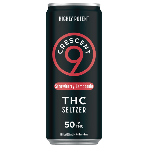 Crescent 9 Seltzer 50MG THC Infused | 12oz - image 2