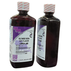 Slo Moe Soda Act Flavor Lemon Lime NEW! - product image