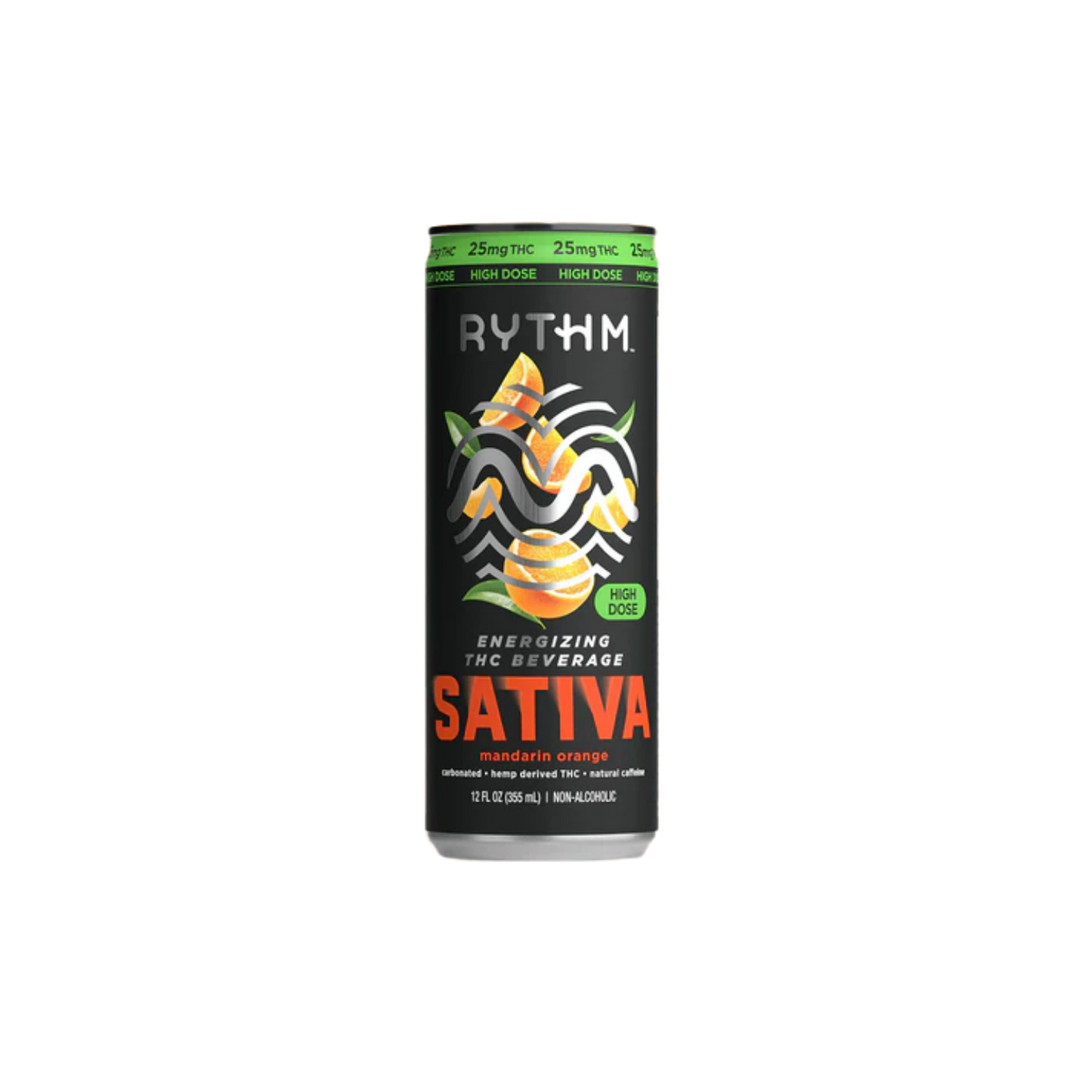Rythm Energizing THC Beverage 25MG THC | 12oz - product image