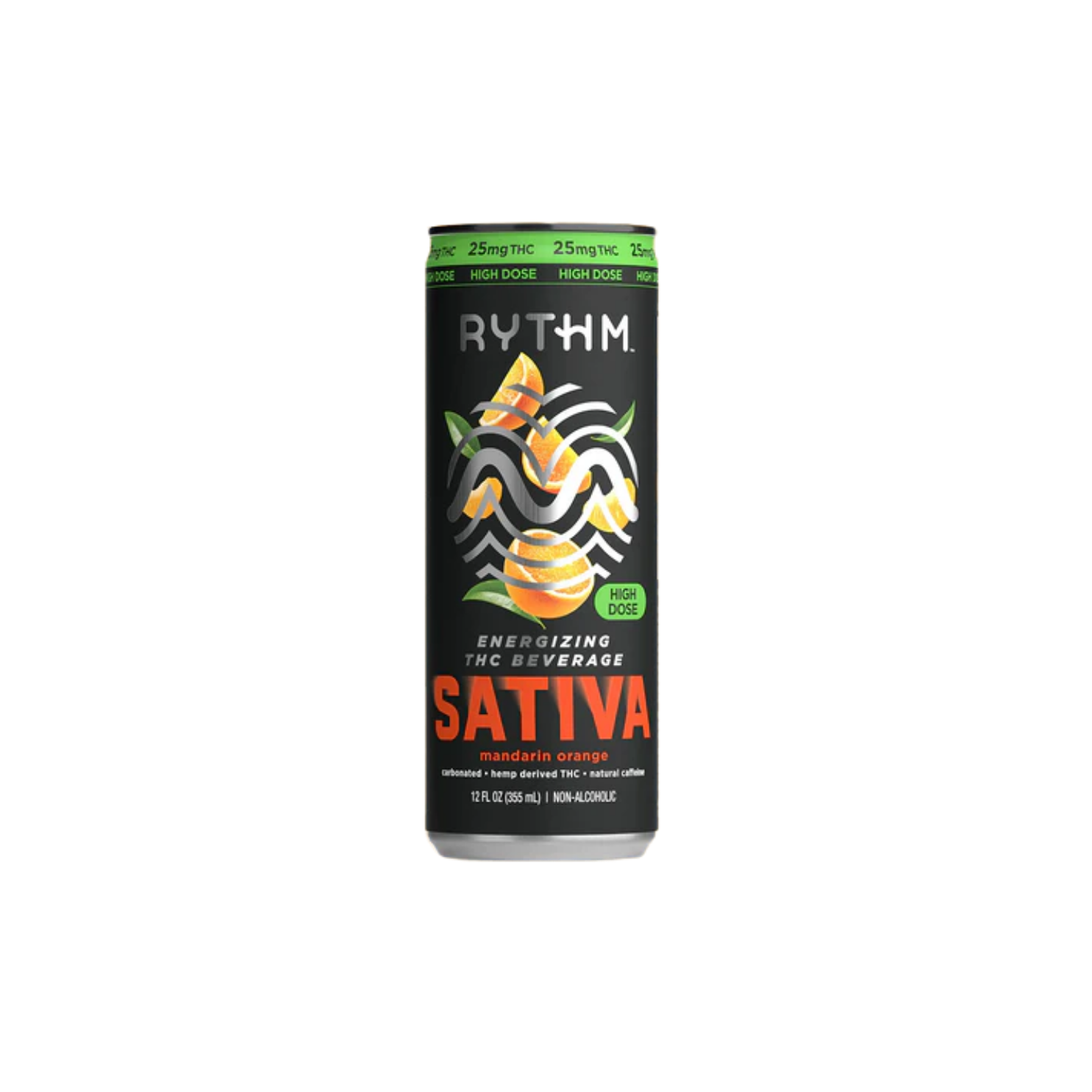 Rythm Energizing THC Beverage 25MG THC | 12oz - product image