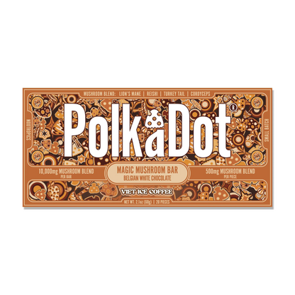 PolkaDot Mushroom Blend Chocolate Bar 500mg