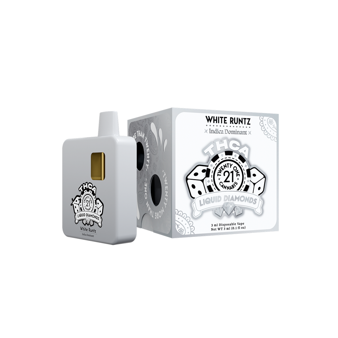 Twenty One Cannabis 3G THCa Diamonds Disposable Vape