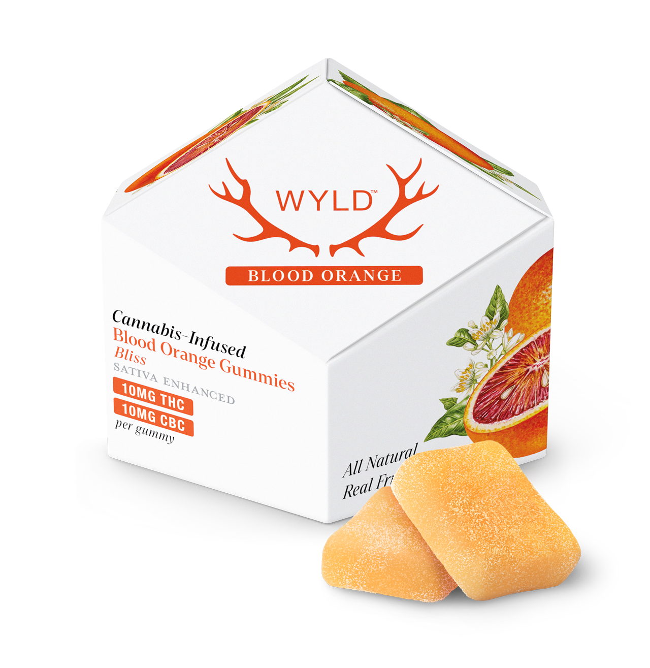 Wyld Delta-9 THC Gummies 10pc (100 MG Total) - View 11