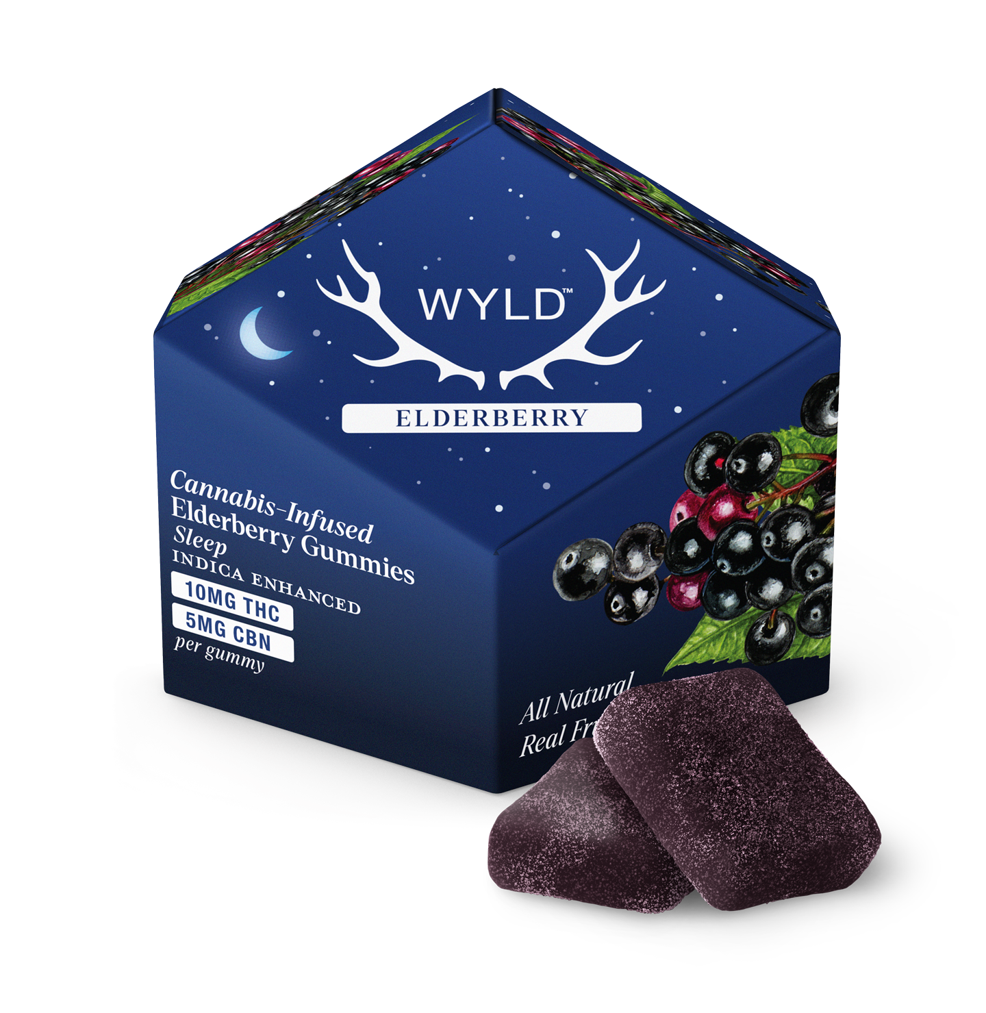 Wyld Delta-9 THC Gummies 10pc (100 MG Total) - View 7