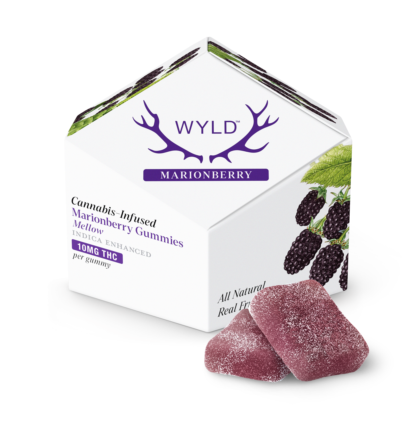 Wyld Delta-9 THC Gummies 10pc (100 MG Total) - View 6