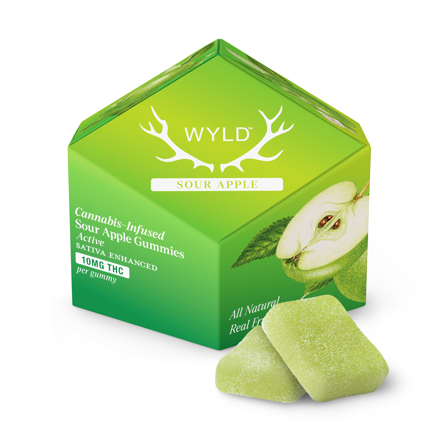 Wyld Delta-9 THC Gummies 10pc (100 MG Total) - View 9