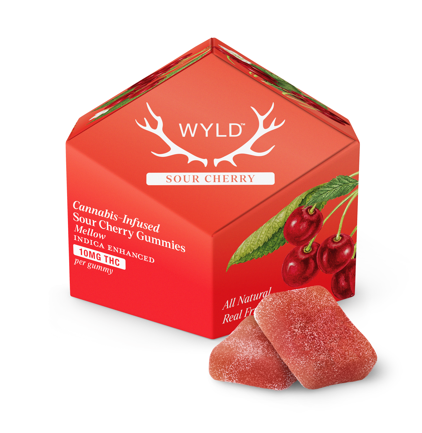 Wyld Delta-9 THC Gummies 10pc (100 MG Total) - Additional View