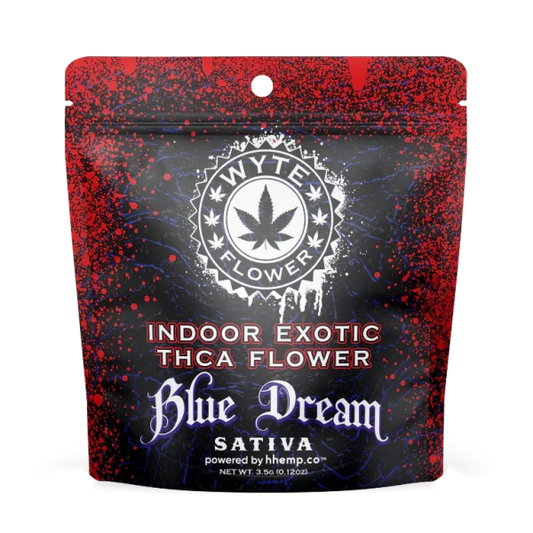 Wyte Flower 3.5g Indoor Exotic Flower- Blue Dream(Sativa)