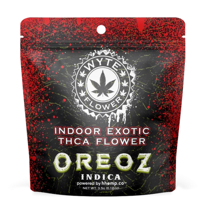Wyte Flower 3.5g Indoor Exotic Flower- Oreoz(Indica)