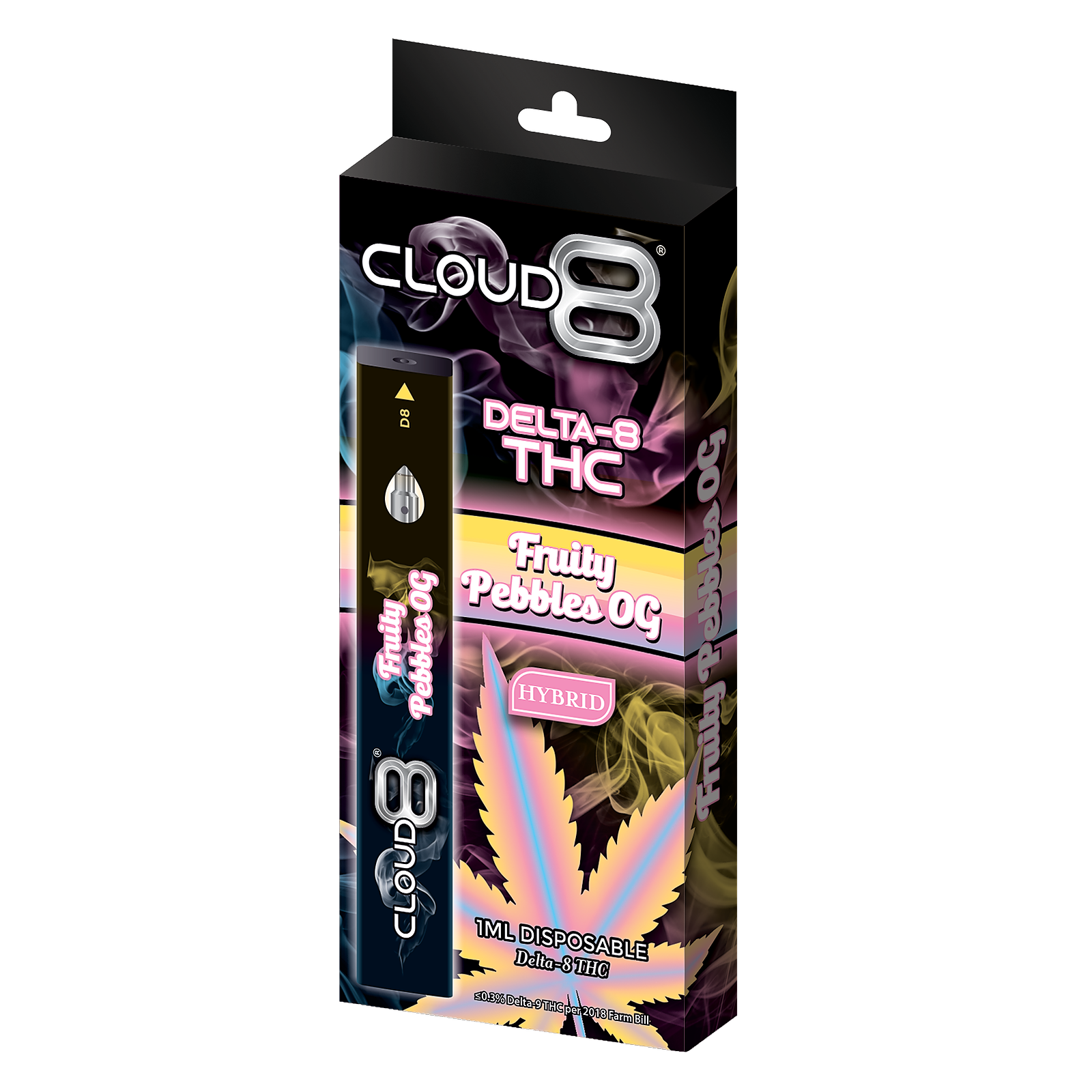 Cloud 8 Delta 8 THC 1ML Disposable