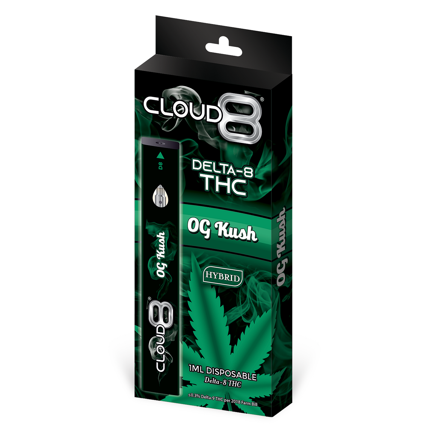 Cloud 8 Delta 8 THC 1ML Disposable