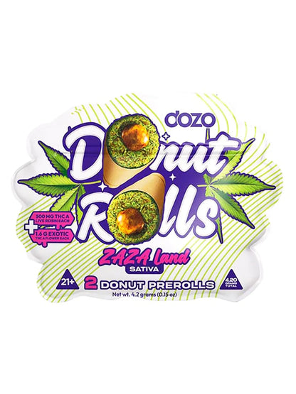DOZO 2x THC-A + Live Rosin Donut Rolls(4.20 Grams Total)