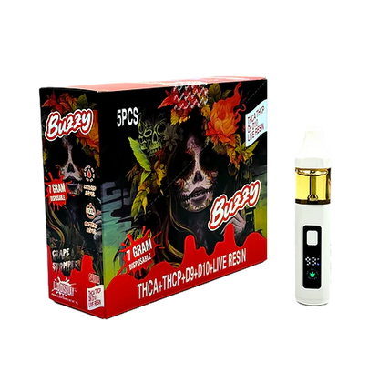 Buzzy 7 Gram Live Resin Disposable THCA+THCP