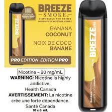 Breeze Smoke Pro 2000 Coconut Banana