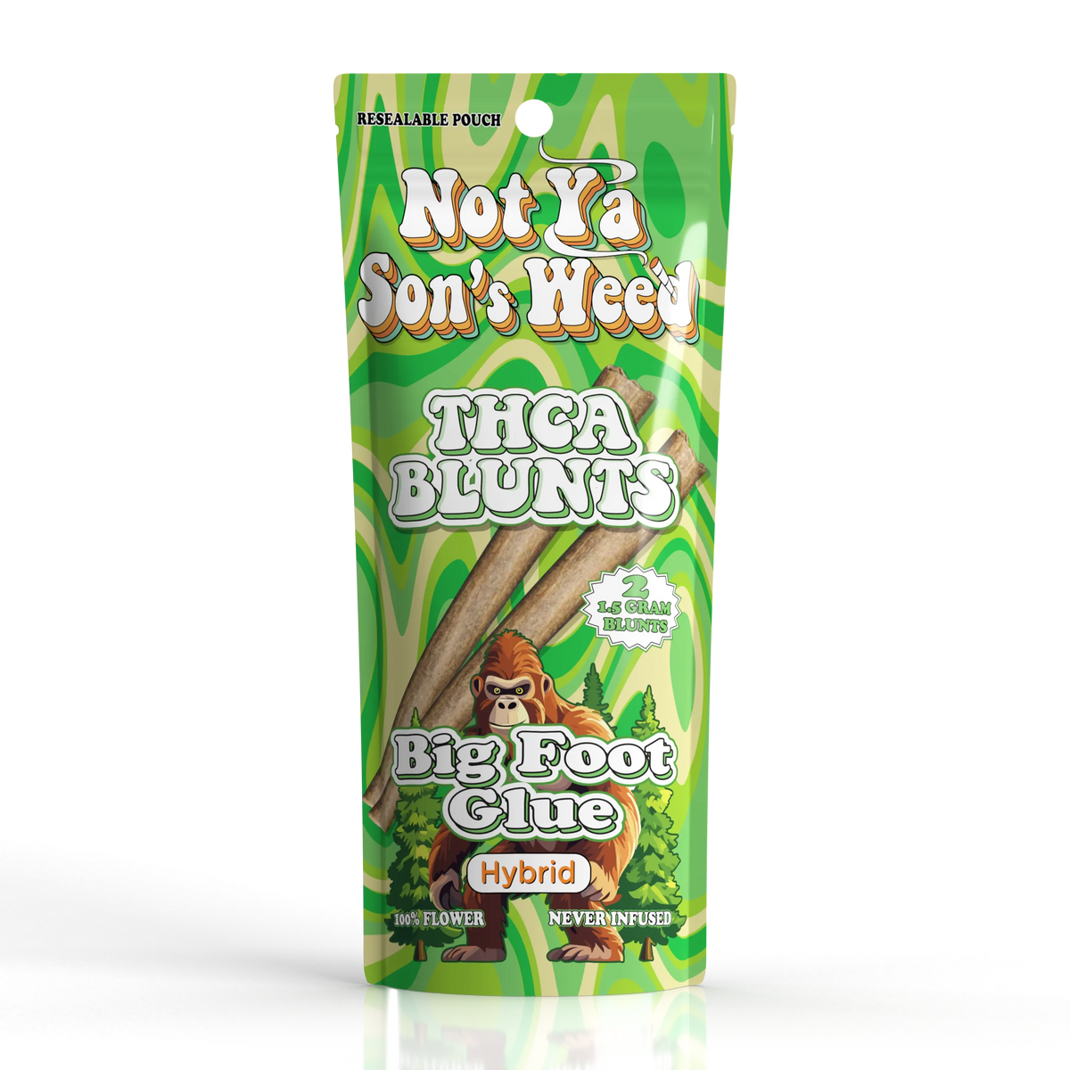 Not Ya Son's Weed THC-A Blunts 2PK (3g Total)