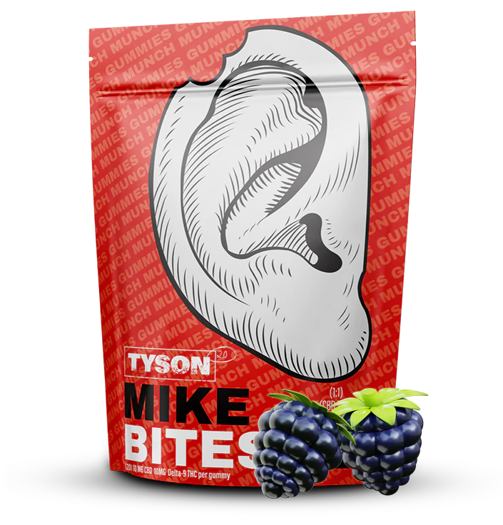 Tyson Mike Bites Full Spectrum D9 Gummies