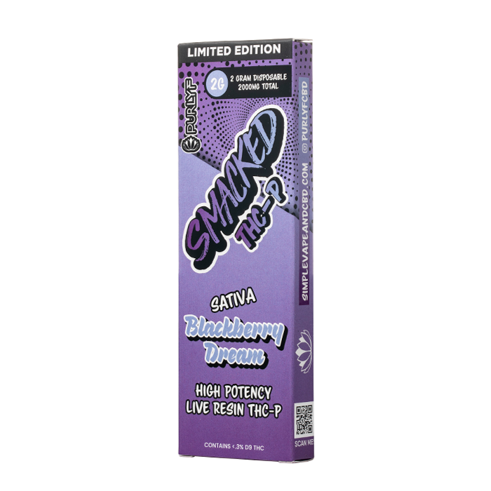 Purlyf Smacked THC-P Live Resin Disposable 2G