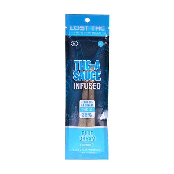Lost THC 35% THCa Sauce Infused Pre-Rolls 4g