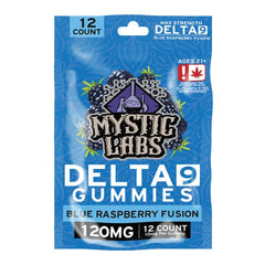 Mystic Labs Delta 9 Gummies 10 MG Per Gummy(12 Count)