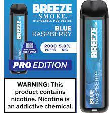 Breeze Smoke Pro 2000 Blue Raspberry