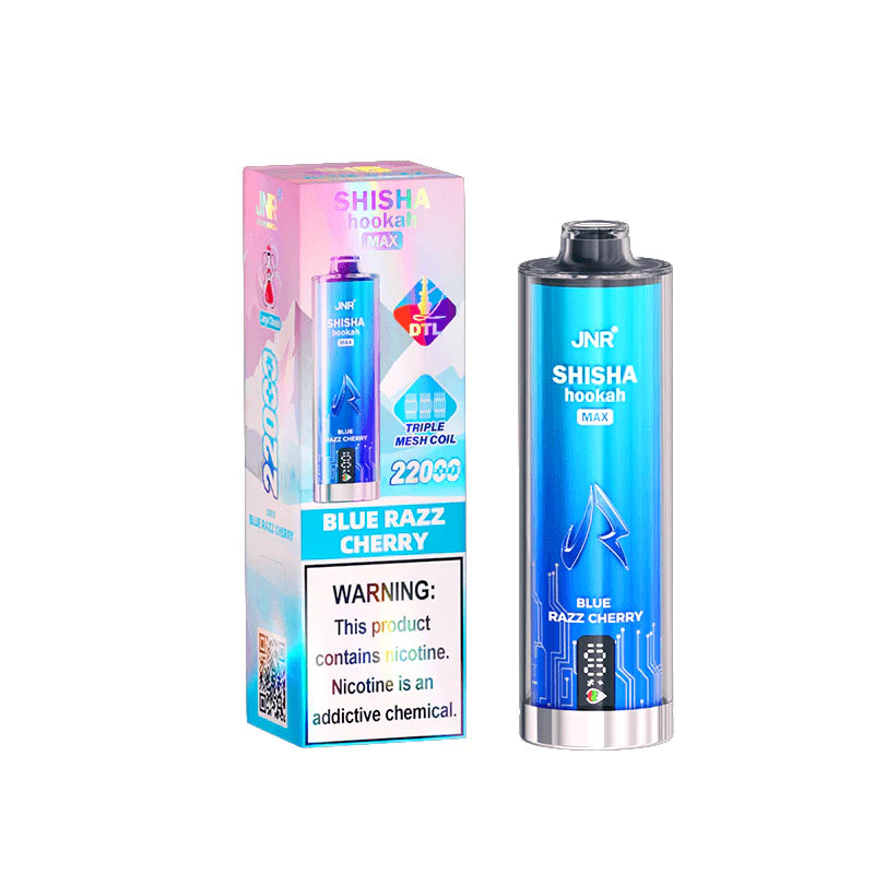 JNR Shisha Hookah MAX Disposable Device 22,000 Puffs