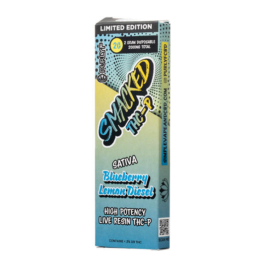Purlyf Smacked THC-P Live Resin Disposable 2G