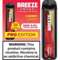Breeze Smoke Pro 2000 Cherry Lemon