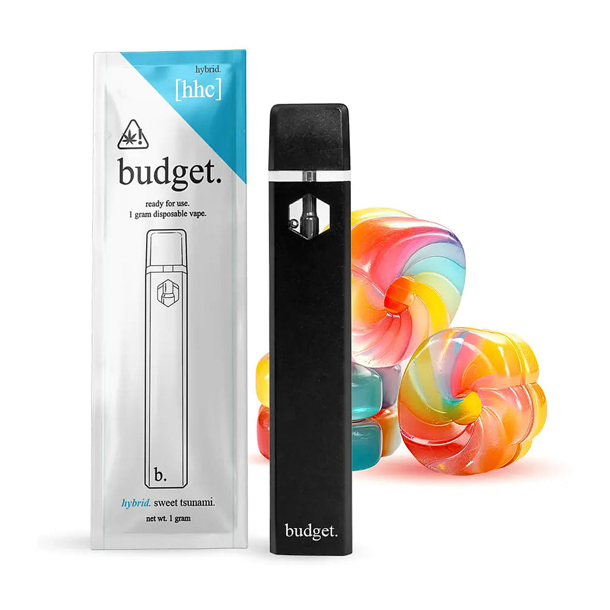 Budget HHC 1 Gram Disposable Vape Pen - Sweet Tsunami (Hybrid)