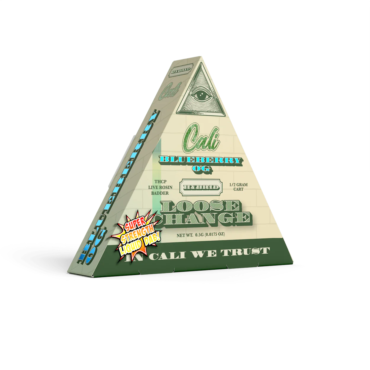 Cali Loose Change THCP Super Strength Live Rosin Badder 1/2 Gram Cart