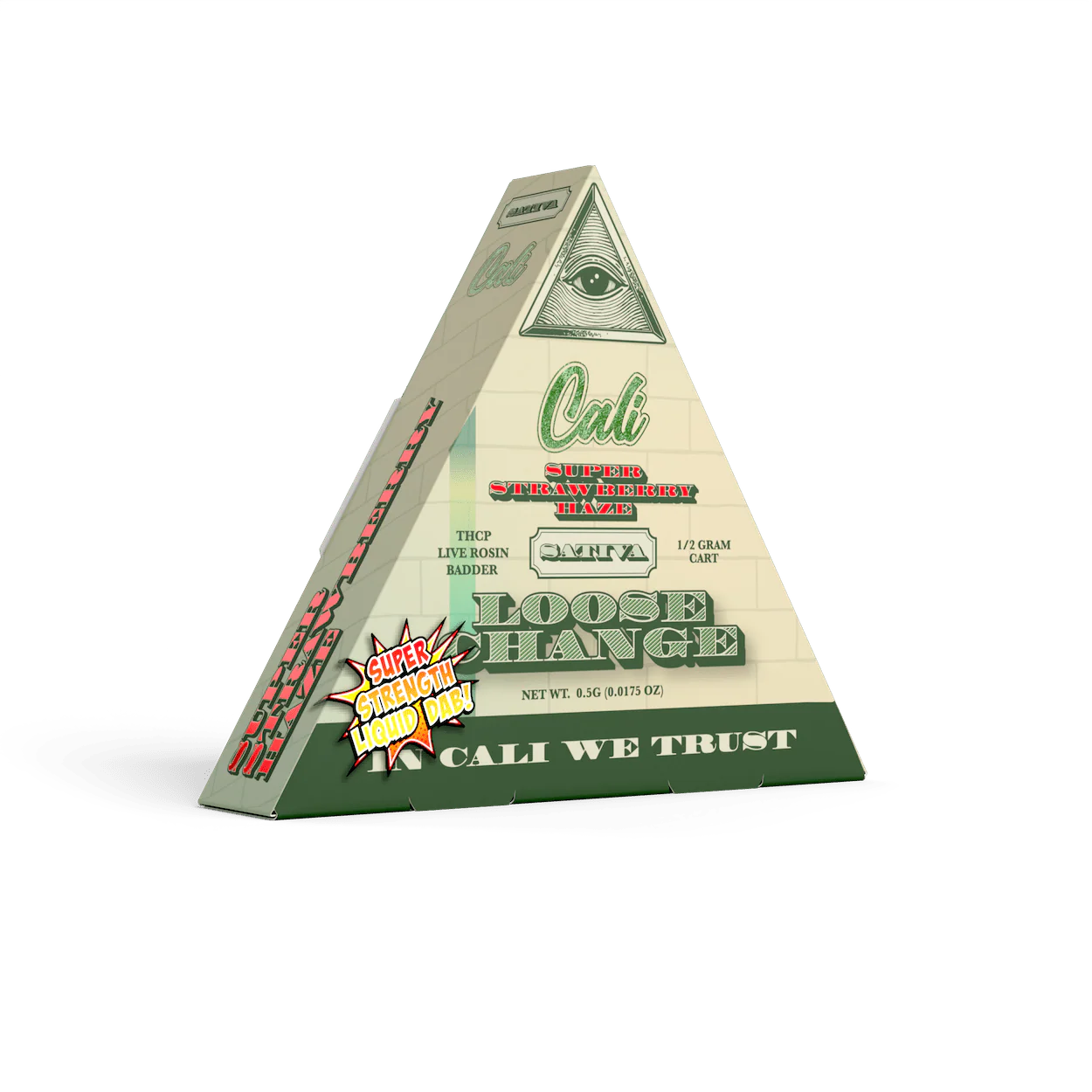 Cali Loose Change THCP Super Strength Live Rosin Badder 1/2 Gram Cart