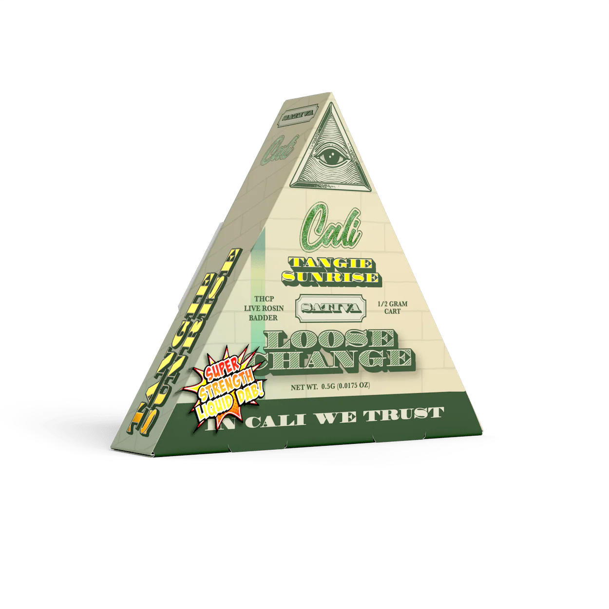 Cali Loose Change THCP Super Strength Live Rosin Badder 1/2 Gram Cart