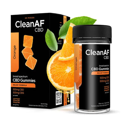 CleanAF CBD Gummies 20 Count