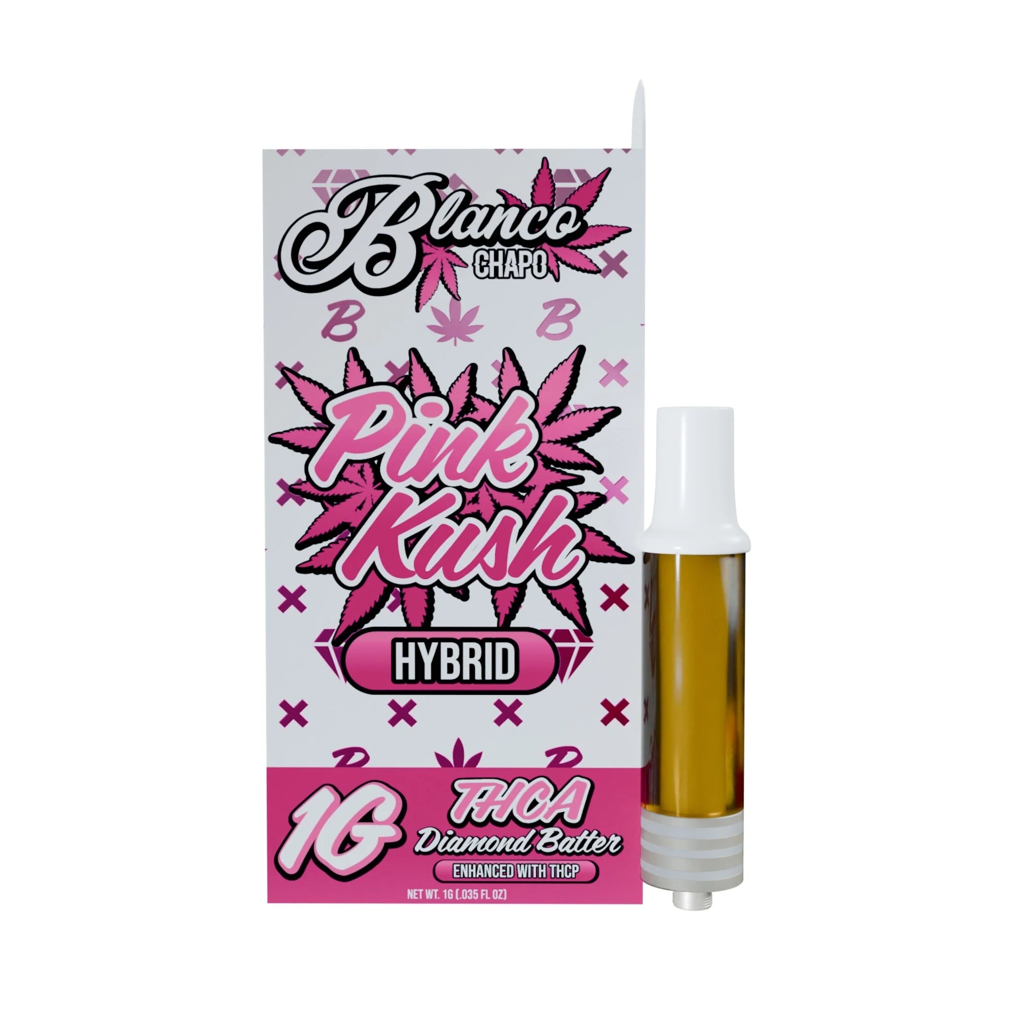 Chapo Blanco THCA 1 Gram Diamond Batter Cartirdges