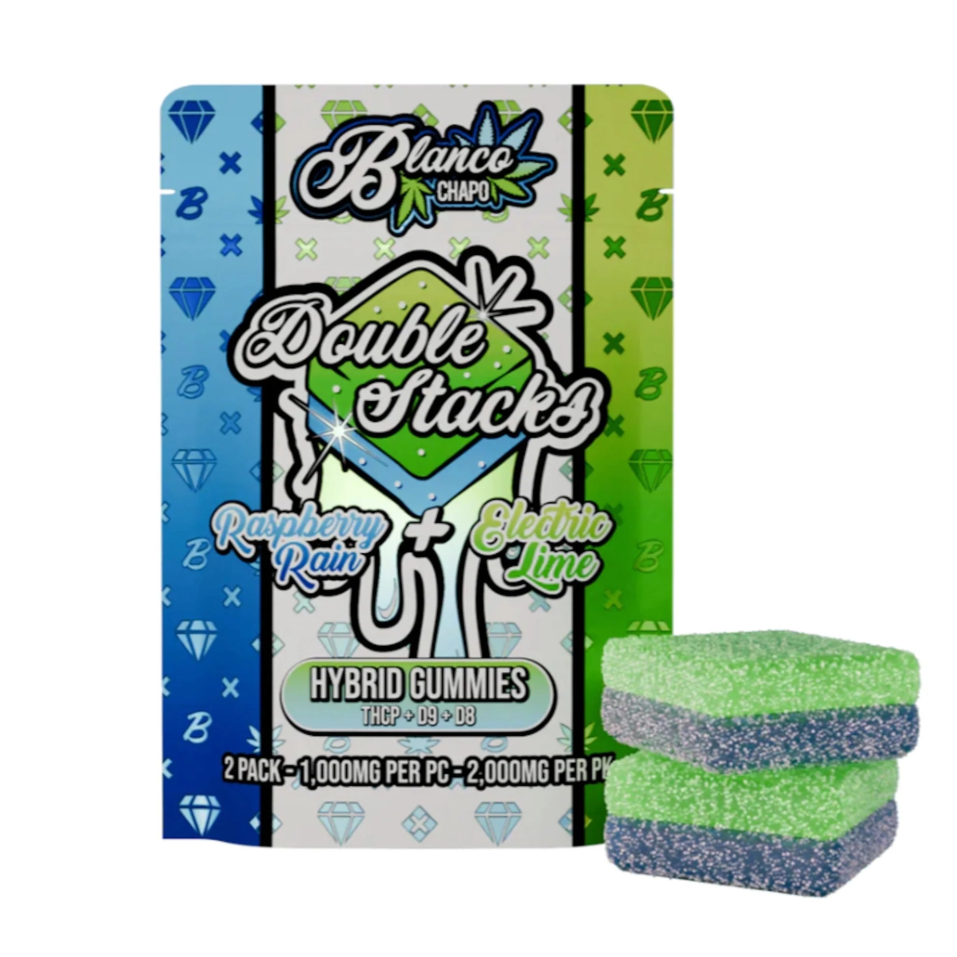 Blanco Chapo Double Stacks 2,000MG/PK Gummies