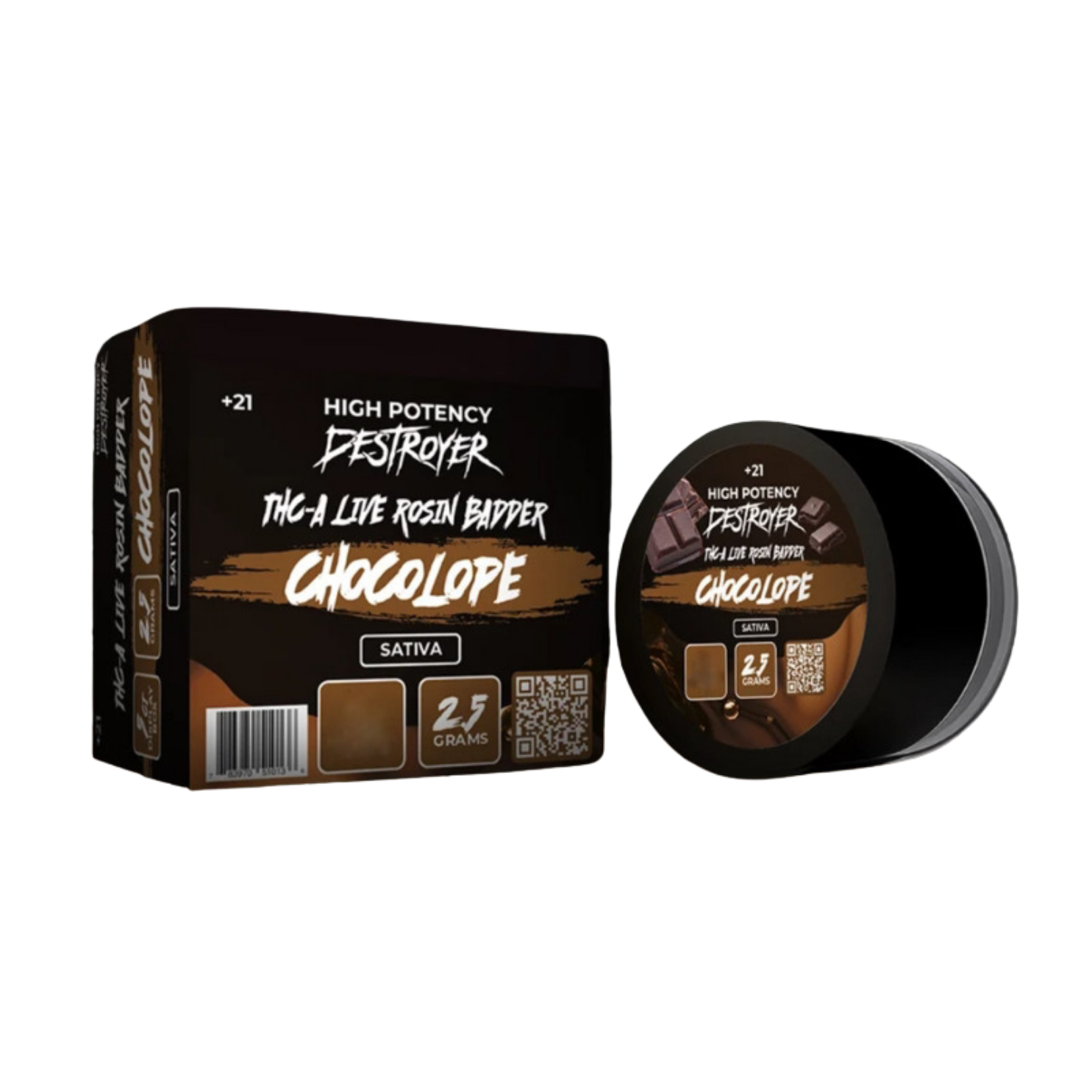 Destroyer High Potency THC-A Live Rosin Badder 2.5G - image 5