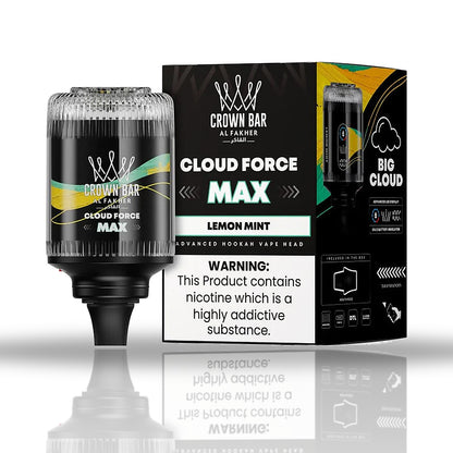 Al Fakher Crown Bar Cloud Force Max 50K Lemon Mint