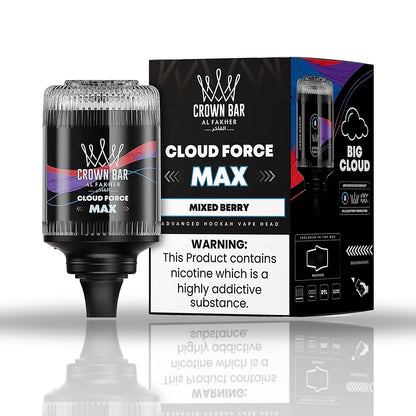 Al Fakher Crown Bar Cloud Force Max 50K Mixed Berry