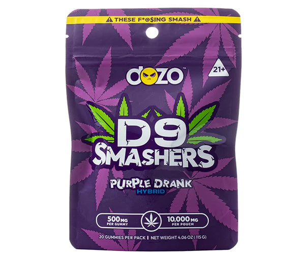 DOZO D9 Smashers Gummies 10,000MG Total (20pc)
