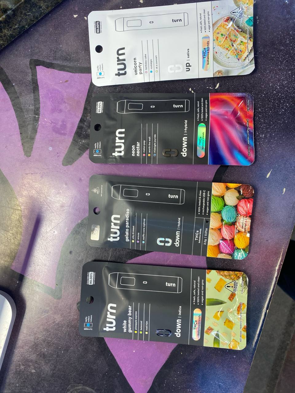 Turn THCa Botanica Blends Disposable Vape 2G - Additional View