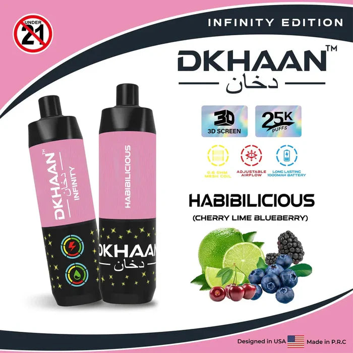 Dkhaan Infinity Edition 25K Puffs