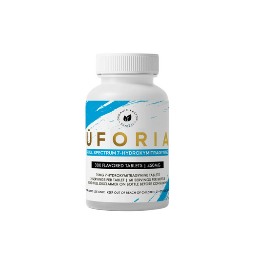 UFORIA 7-Hydroxymitragynine 450mg Bottle 30x 15mg