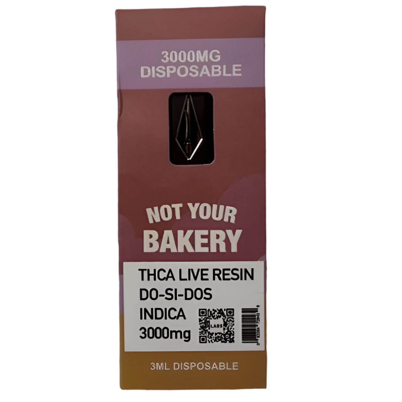 Not Your Bakery Live Resin THCa Disposable 3g