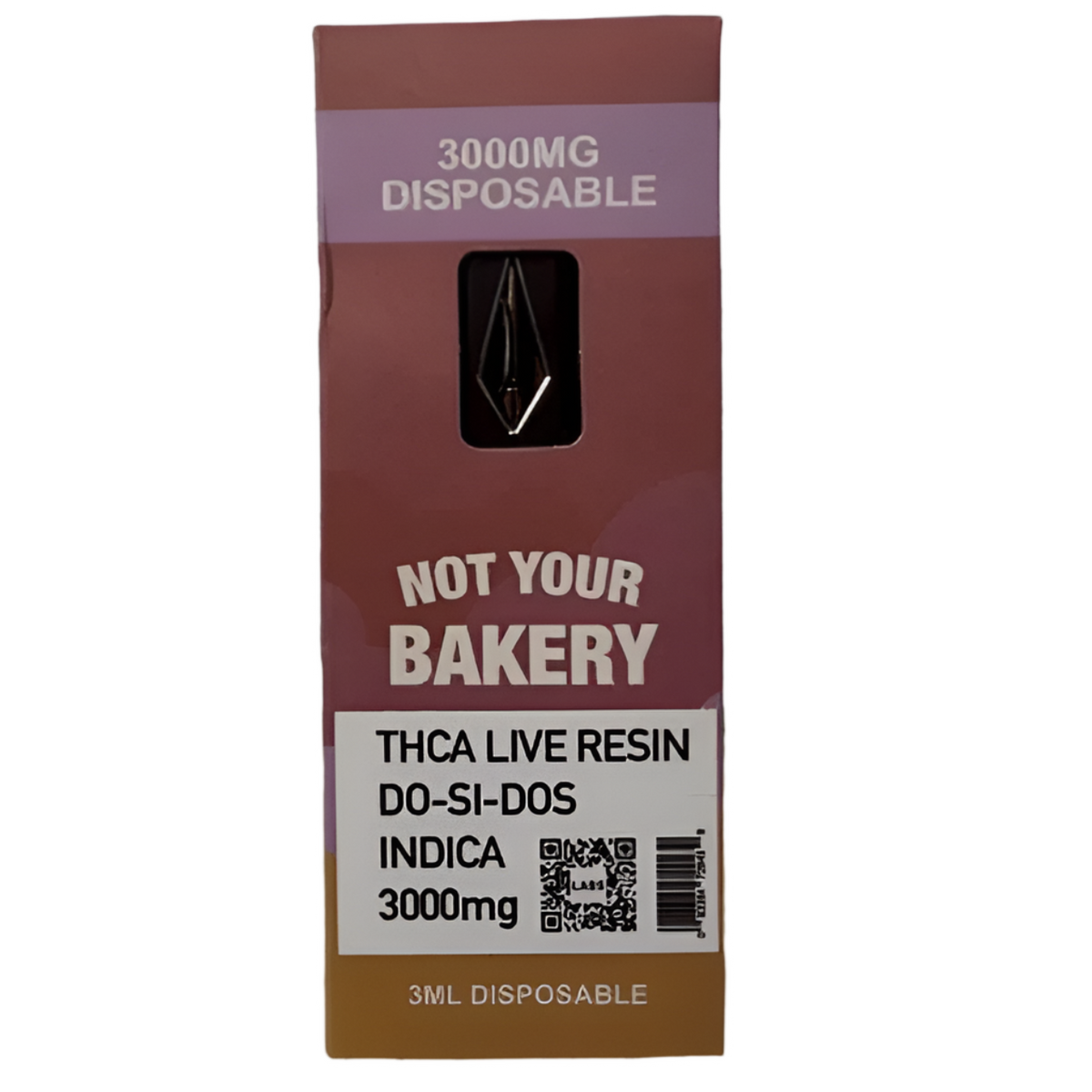 Not Your Bakery Live Resin THCa Disposable 3g